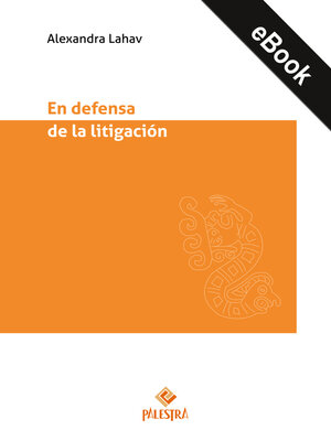 cover image of En defensa de la litigación